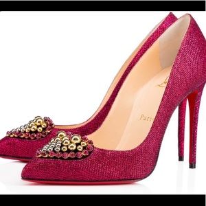 CHRISTIAN LOUBOUTINS - size 37.5